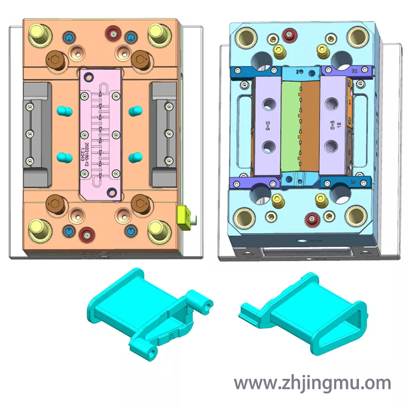 醫(yī)療精密零件繞線筒塑膠模具設(shè)計(jì)圖