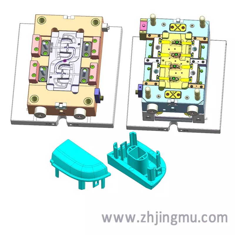 汽車零件塑膠模具設(shè)計(jì)圖