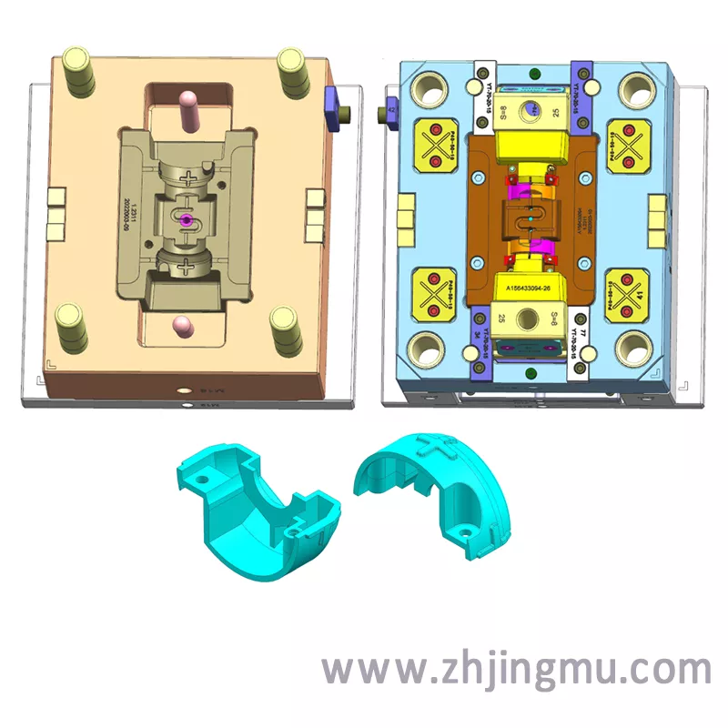 農(nóng)機設(shè)備塑膠注塑模具設(shè)計圖