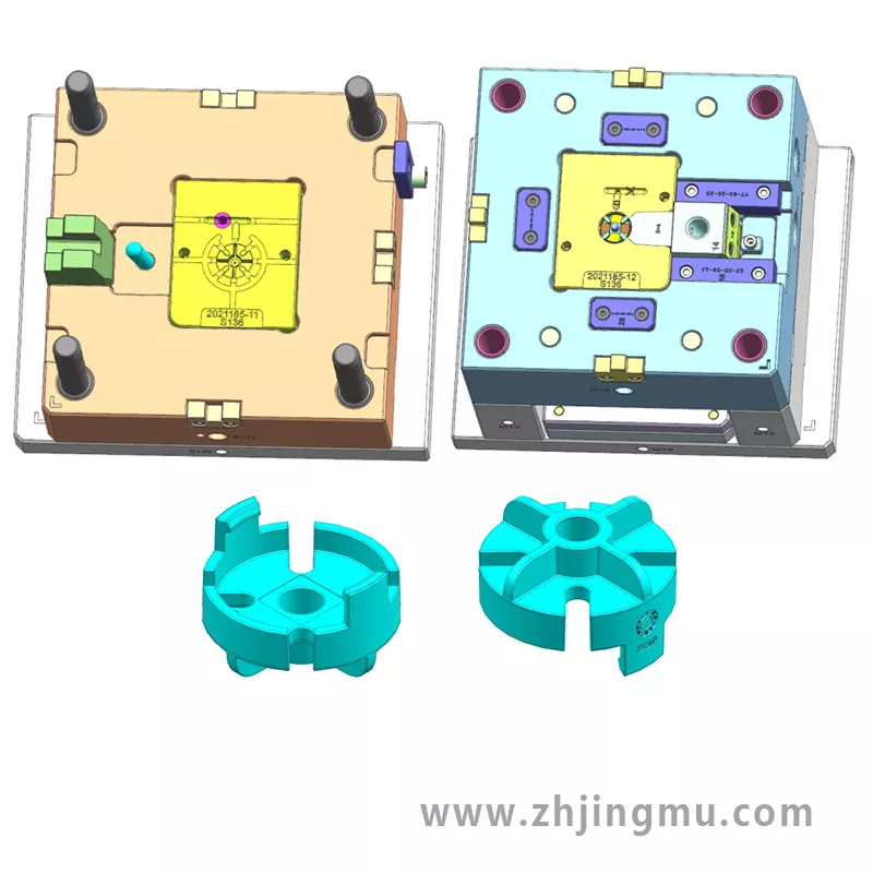 調(diào)節(jié)蓋電器注塑成型模具開發(fā)設(shè)計(jì)熱塑成型源頭廠家