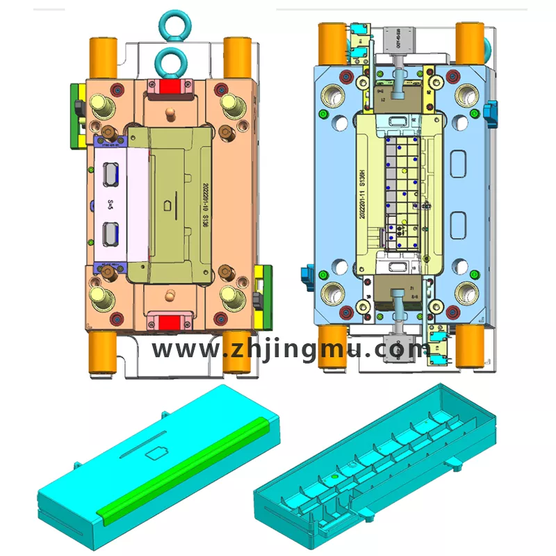 智能家居塑料產品包膠件注塑模具設計